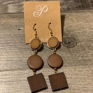Plunder Wooden earrings